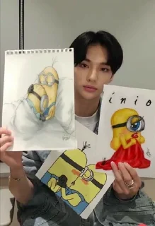 Sticker from swag от слова stray kids