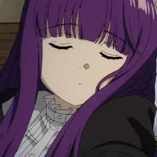 😴 emoji Sousou no Frieren Telegram sticker 24 of 65