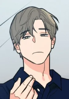 😔 emoji Cha Wookyung Bunny Telegram sticker 5 of 88