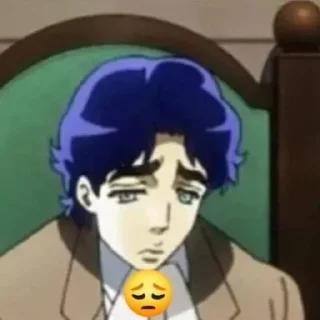 😔 emoji Jojo's 🙀🙀🙀 @nightxmx Telegram sticker 19 of 37