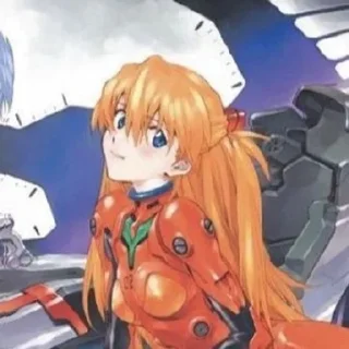 Sticker from Asuka Langley from @griifithh