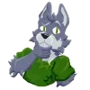 🐺 emoji snixxyy wolf Telegram sticker 8 of 16