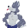 🐺 emoji snixxyy wolf Telegram sticker 11 of 16
