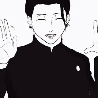 😜 emoji БОЛЬШЕ ⇨ @CLOOBHUB МЕМЫ СТИКЕРЫ МАГИЧЕСКАЯ БИТВА Telegram sticker 20 of 90