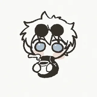 ☕️ emoji БОЛЬШЕ ⇨ @CLOOBHUB МЕМЫ СТИКЕРЫ МАГИЧЕСКАЯ БИТВА Telegram sticker 23 of 90