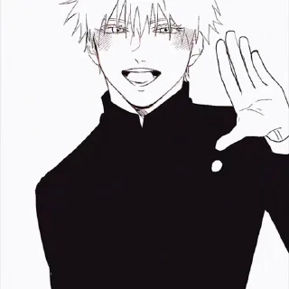 😘 emoji БОЛЬШЕ ⇨ @CLOOBHUB МЕМЫ СТИКЕРЫ МАГИЧЕСКАЯ БИТВА Telegram sticker 19 of 90