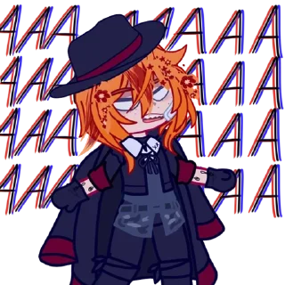 Sticker from Гача Чуя