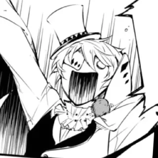 😨 emoji bsd manga Telegram sticker 12 of 117