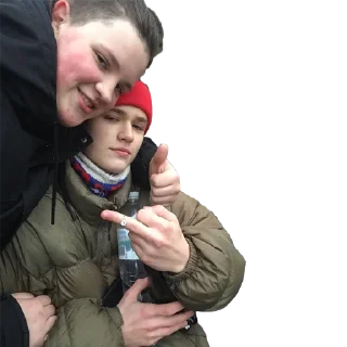 🖕 emoji gays gang Telegram sticker 3 of 19