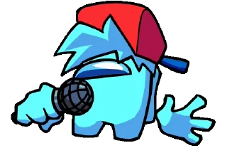 🌟 emoji Amogus Bf-vs impostor Telegram sticker 5 of 11
