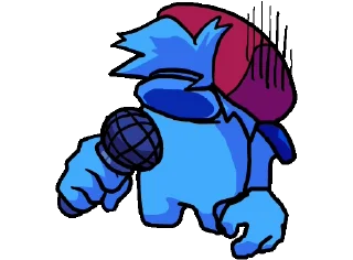 🌟 emoji Amogus Bf-vs impostor Telegram sticker 8 of 11