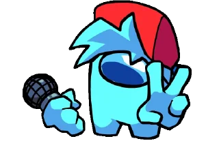 🌟 emoji Amogus Bf-vs impostor Telegram sticker 10 of 11