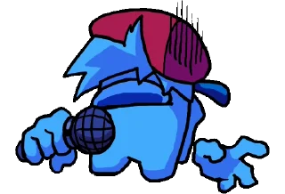 🌟 emoji Amogus Bf-vs impostor Telegram sticker 9 of 11