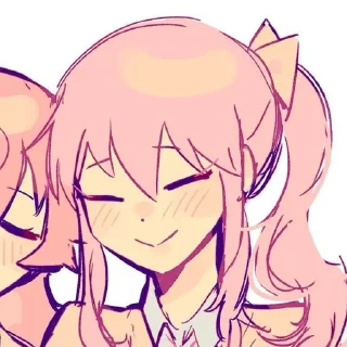 😌 emoji Акияма Мизуки @Anim_StikersUWU Telegram sticker 5 of 75