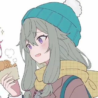 🥯 emoji Кусанаги Нене @Anim_StikersUWU Telegram sticker 21 of 50
