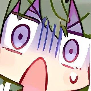 😱 emoji Кусанаги Нене @Anim_StikersUWU Telegram sticker 12 of 50