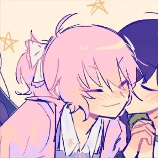 Sticker from Акияма Мизуки @Anim_StikersUWU