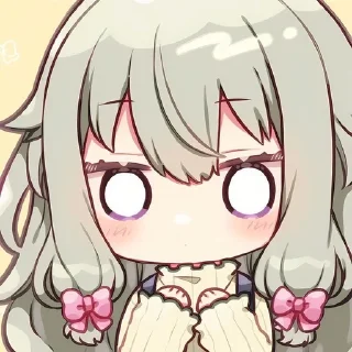 😶 emoji Кусанаги Нене @Anim_StikersUWU Telegram sticker 3 of 50