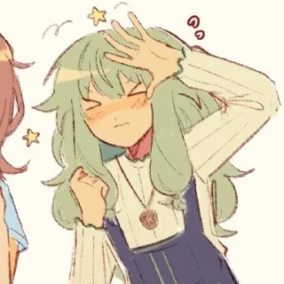 😣 emoji Кусанаги Нене @Anim_StikersUWU Telegram sticker 19 of 50
