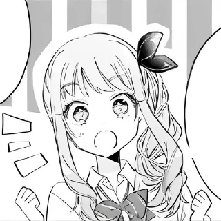 😮 emoji Акияма Мизуки @Anim_StikersUWU Telegram sticker 8 of 75