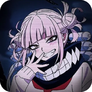 Sticker from Toga Himiko | Тгк:🤍Уголок Шото ❤️