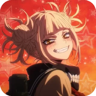 Sticker from Toga Himiko | Тгк:🤍Уголок Шото ❤️