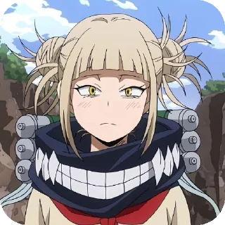 Sticker from Toga Himiko | Тгк:🤍Уголок Шото ❤️