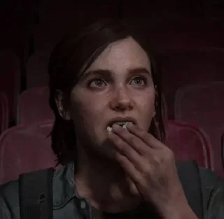 🍿 emoji ellie my love Telegram sticker 7 of 24