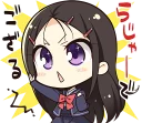 🙋‍♀️ emoji Charlotte Official Sticker :: @line_stickers Telegram sticker 12 of 40