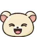 😄 emoji Мишка Бусинка @EmodzyPremium Telegram sticker 18 of 40