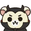 🧛 emoji Мишка Бусинка @EmodzyPremium Telegram sticker 11 of 40