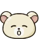 😴 emoji Мишка Бусинка @EmodzyPremium Telegram sticker 14 of 40
