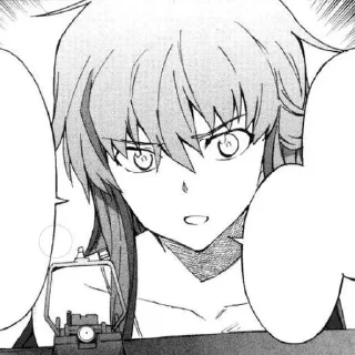 ❕ emoji mirai nikki Telegram sticker 24 of 45
