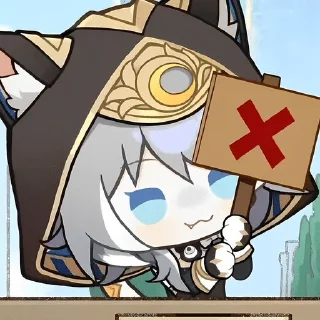 Sticker from Cipher Honkai Star Rail