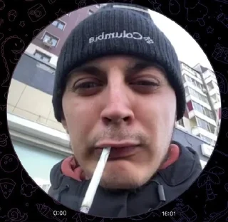 Sticker from биба и боба
