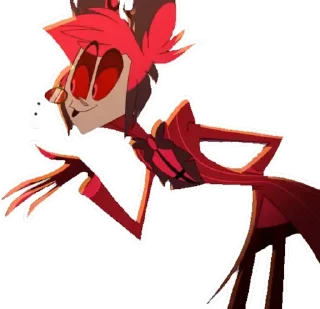 🤔 emoji Аластор от @Earth928B Telegram sticker 5 of 25