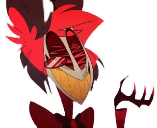 😁 emoji Аластор от @Earth928B Telegram sticker 9 of 25