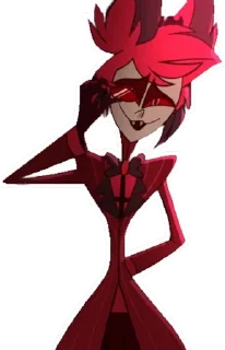 🧐 emoji Аластор от @Earth928B Telegram sticker 14 of 25