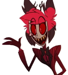 🖐 emoji Аластор от @Earth928B Telegram sticker 20 of 25