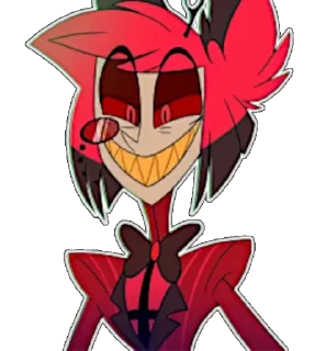 😁 emoji Аластор от @Earth928B Telegram sticker 15 of 25