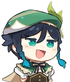 🍃 emoji я люблю венти Telegram sticker 17 of 23