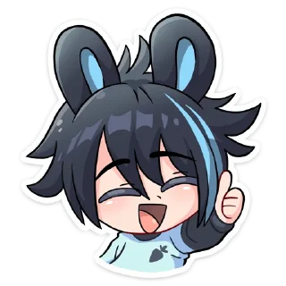 😃 emoji Тёмный Эдди @Nyasticks Telegram sticker 6 of 49
