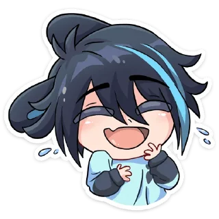 😂 emoji Тёмный Эдди @Nyasticks Telegram sticker 3 of 49