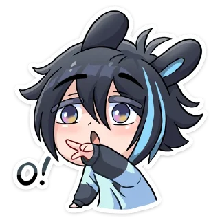 😯 emoji Тёмный Эдди @Nyasticks Telegram sticker 19 of 49