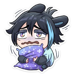 😖 emoji Тёмный Эдди @Nyasticks Telegram sticker 22 of 49