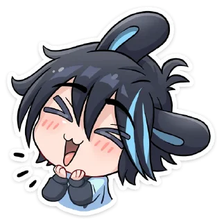 🥰 emoji Тёмный Эдди @Nyasticks Telegram sticker 14 of 49
