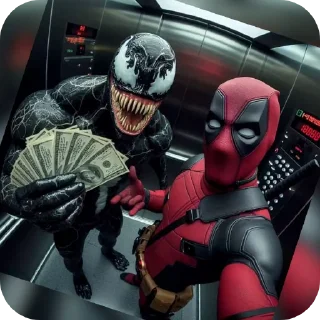 👍 emoji VENOM Telegram sticker 23 of 28