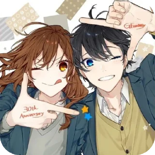 👫 emoji Миямура Виноград Telegram sticker 11 of 12