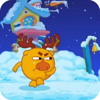 🌟 emoji ☀️ ‶ смешарики Telegram sticker 11 of 28
