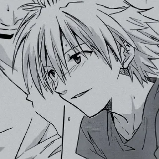🥵 emoji kaworu//evangelion/by:kaworu.q Telegram sticker 24 of 33